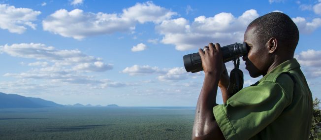 Wildlife Works Ranger Overlooking Kasigau Corridor REDD+ Project in Keyna (Photo Credit Lisa Kristine) Wildlife Works Ranger Overlooking Kasigau Corridor REDD+ Project in Keyna (Photo Credit Lisa Kristine)